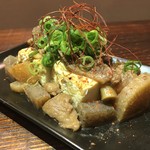 かめはめは - 「京豆腐と牛スジの土手焼き」