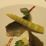 レフェルヴェソンス - 29年7月　夏～鮎をうるかの香りで、枝豆、米酢、根曲がり竹