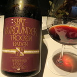 レフェルヴェソンス - 29年7月　HUBER SPAT BURGUNDER TROCKEN BADEN