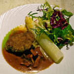 ル・ジャルダン・デ・サヴール - 白アスパラとリー ド ヴォーのパン粉焼き