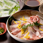 Black pork shabu shabu