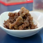 陸奥 こむらさき - 牛丼の具、少々