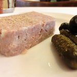 ラミティエ - 本日のランチ 1200円 の鴨のパテ