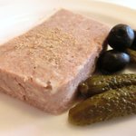 ラミティエ - 本日のランチ 1200円 の鴨のパテ