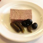 ラミティエ - 本日のランチ 1200円 の鴨のパテ