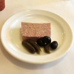 ラミティエ - 本日のランチ 1200円 の鴨のパテ