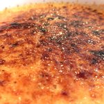 ラミティエ - デザートセット 525円 のクレームブリュレ