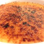 ラミティエ - デザートセット 525円 のクレームブリュレ