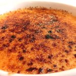 ラミティエ - デザートセット 525円 のクレームブリュレ