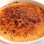 ラミティエ - デザートセット 525円 のクレームブリュレ