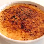 ラミティエ - デザートセット 525円 のクレームブリュレ