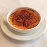 ラミティエ - デザートセット 525円 のクレームブリュレ