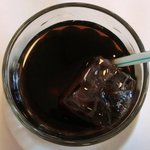 ラミティエ - デザートセット 525円 のアイスコーヒー