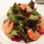 ラミティエ - 本日のランチ 1200円 の小海老のサラダ