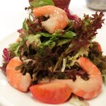 ラミティエ - 本日のランチ 1200円 の小海老のサラダ