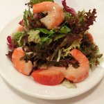 ラミティエ - 本日のランチ 1200円 の小海老のサラダ