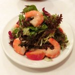 ラミティエ - 本日のランチ 1200円 の小海老のサラダ