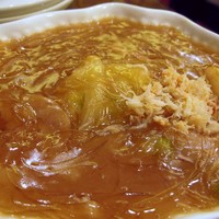 状元樓 横浜中華街本店 - カニ肉入りフカヒレの醤油煮込み