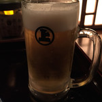 信州長屋酒場 - 生ビール(中)