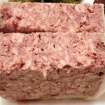 ラミティエ - 本日のランチ 1200円 の田舎風お肉のパテの断面