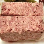 ラミティエ - 本日のランチ 1200円 の田舎風お肉のパテの断面