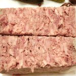 ラミティエ - 本日のランチ 1200円 の田舎風お肉のパテの断面