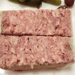 ラミティエ - 本日のランチ 1200円 の田舎風お肉のパテの断面