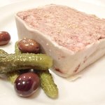 ラミティエ - 本日のランチ 1200円 の田舎風お肉のパテ