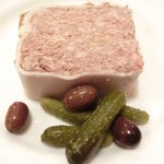 ラミティエ - 本日のランチ 1200円 の田舎風お肉のパテ