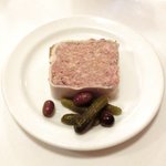 ラミティエ - 本日のランチ 1200円 の田舎風お肉のパテ