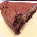ラミティエ - 本日のランチ 1200円 のガトーショコラ アングレーズソース