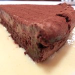 ラミティエ - 本日のランチ 1200円 のガトーショコラ アングレーズソース