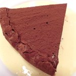 ラミティエ - 本日のランチ 1200円 のガトーショコラ アングレーズソース