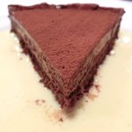 ラミティエ - 本日のランチ 1200円 のガトーショコラ アングレーズソース