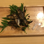 旬菜 おぐら家 - 天然鮎炭火焼き