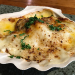 Terroir愛と胃袋 - 明石産天然真鯛のグラタン アップ