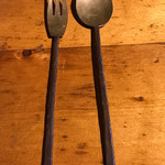 Terroir愛と胃袋 - デザートのフォーク スプーン