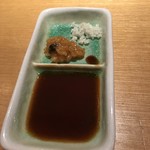 銀熊茶寮 - 島醤油、もろみ味噌