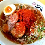 別府手ごね冷麺 ふくや - こちらは別日の5辛