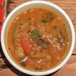 スパイスカフェ - ペアカレーランチ 1350円 のサンバル(中辛)