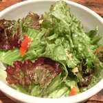 スパイスカフェ - ペアカレーランチ 1350円 のサラダ