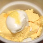 スパイスカフェ - ペアカレーランチ 1350円 のマンゴームース