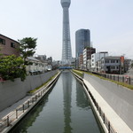 スパイスカフェ - 十間橋からの東京スカイツリー