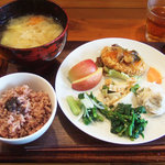 GAIA 食堂 - 玄米ランチプレート(1000円)