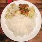スパイスカフェ - ペアカレーランチ 1350円 のライス