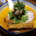 雨は、やさしく - 辛味噌らーめん(800円)です。