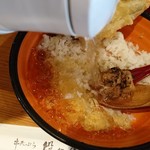 串天ぷら　段々屋 - 冷やし出汁ぶっかけ