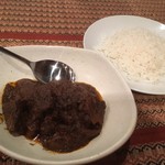 マトンのセミドライカレー