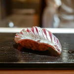 鮨 とかみ - 2017/6_鯵