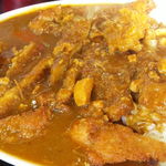 キッチンあべ - 大とりカツカレー（アップ）